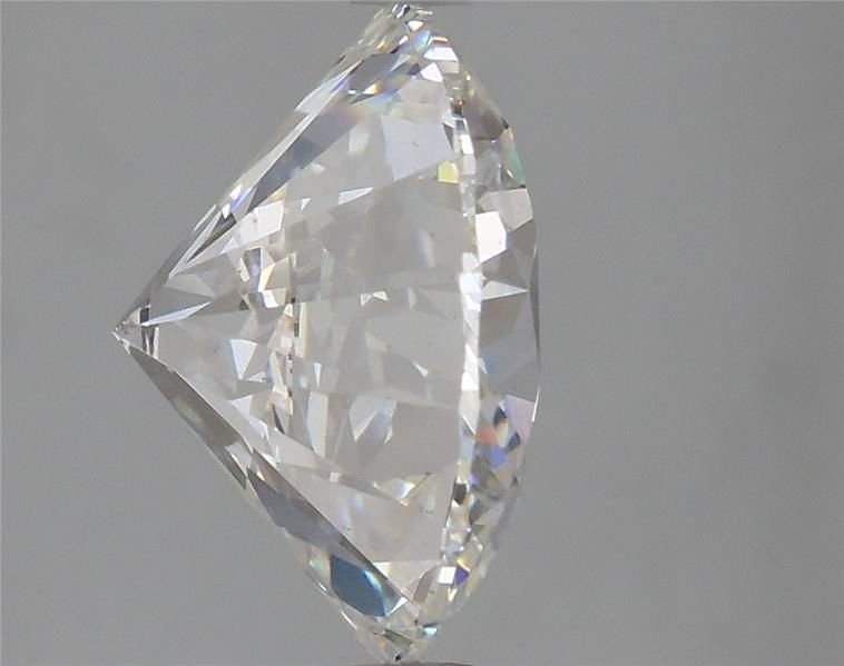 4.95ct F SI1 Rare Carat Ideal Cut Round Lab Grown Diamond