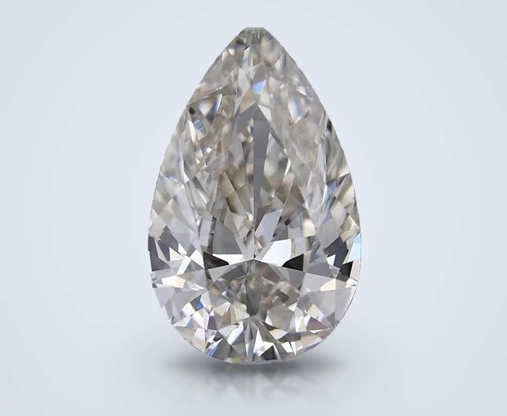 0.50 Carat Pear Natural Diamond