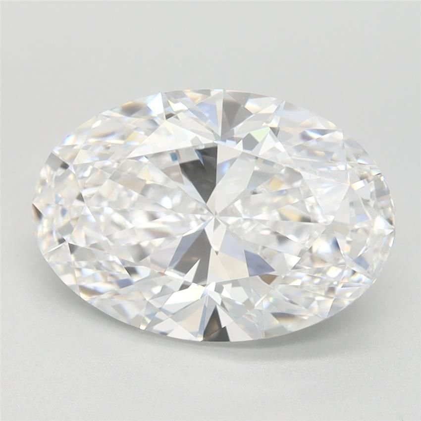2.68ct D VVS1 Rare Carat Ideal Cut Oval Lab Grown Diamond