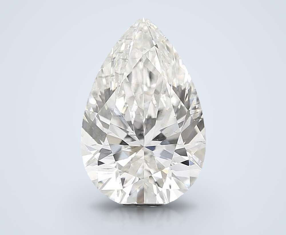 3.02 Carat Pear Lab Diamond
