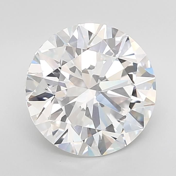 5.50ct F VS1 Ideal Cut Round Lab Grown Diamond