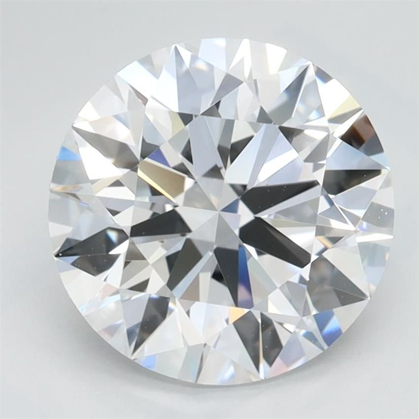 2.54ct D VVS1 Rare Carat Ideal Cut Round Lab Grown Diamond
