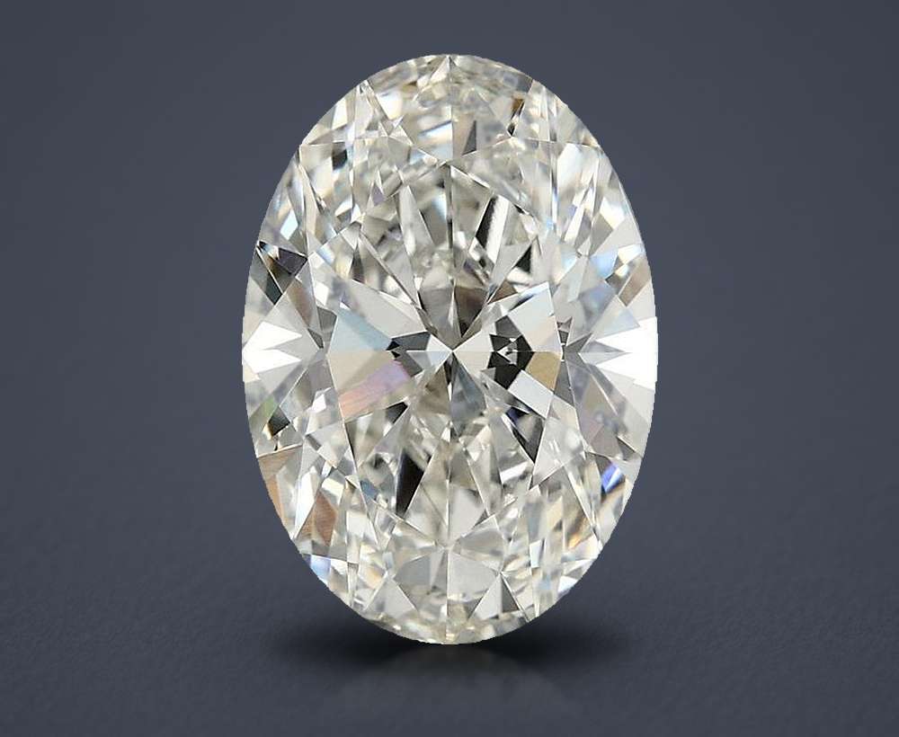 3.98 Carat Oval Lab Diamond