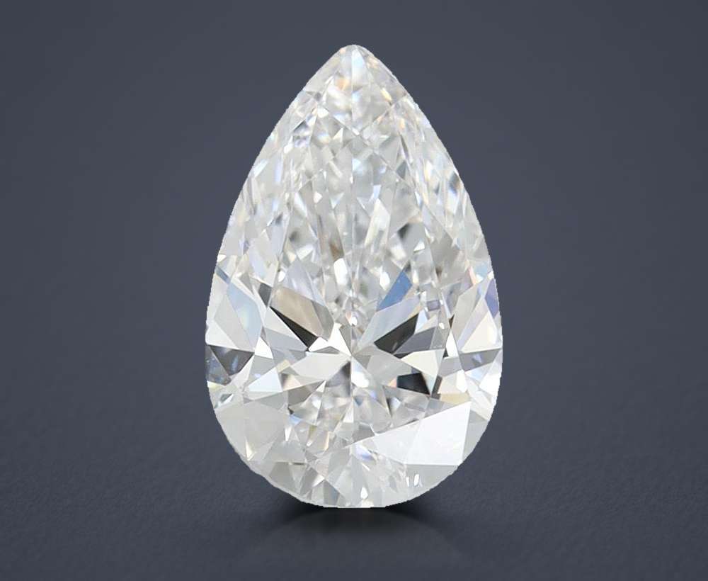 1.22 Carat Pear Lab Diamond