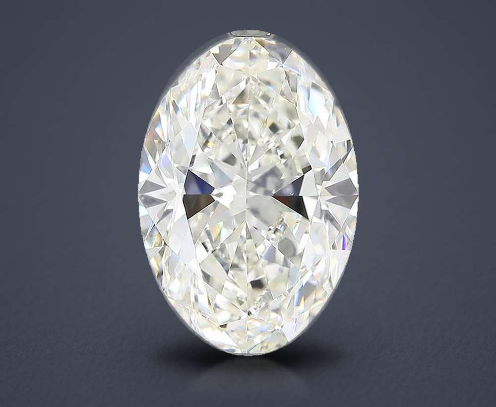 5.40 Carat Oval Natural Diamond