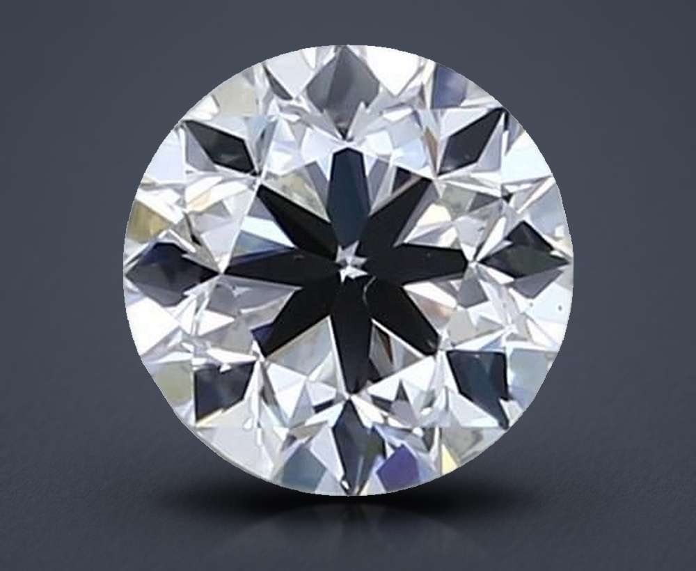0.90 Carat Round Natural Diamond