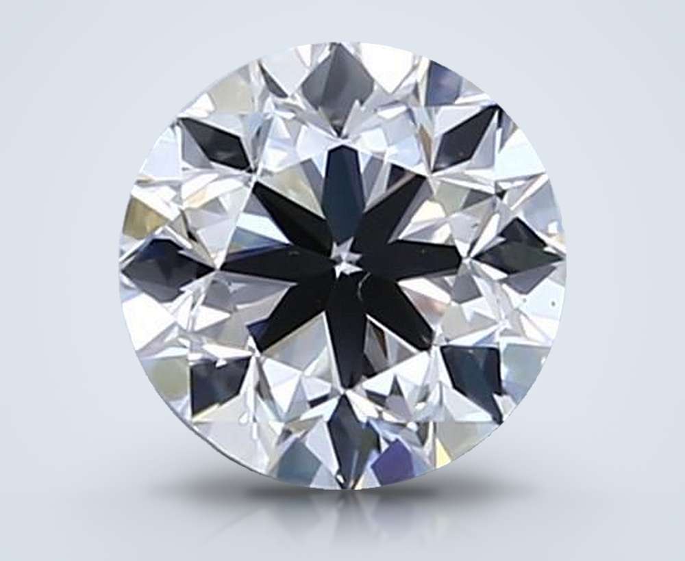 0.90 Carat Round Natural Diamond