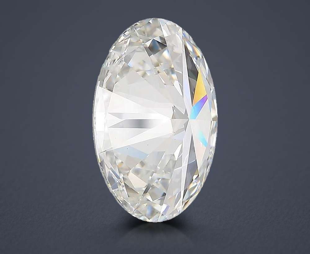 4.42 Carat Oval Lab Diamond