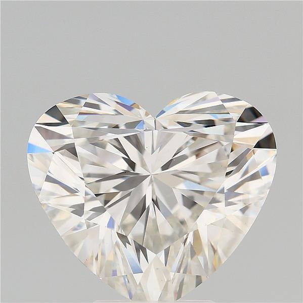 5.08ct G VS1 Rare Carat Ideal Cut Heart Lab Grown Diamond