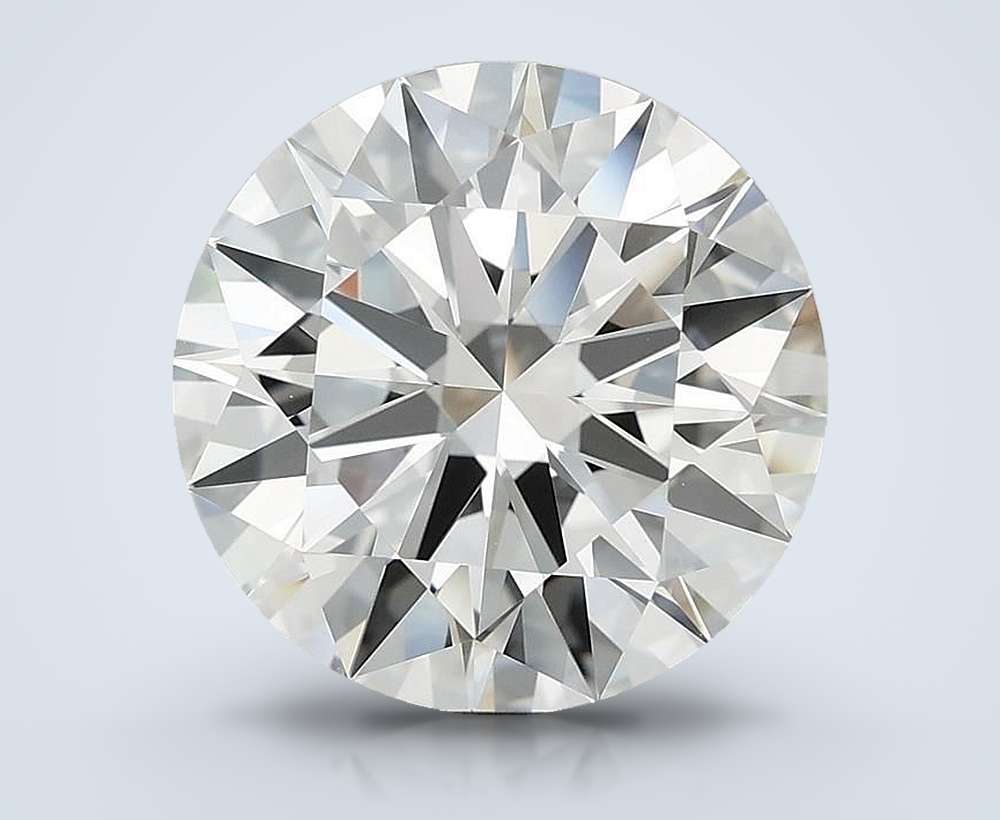 5.54 Carat Round Lab Diamond