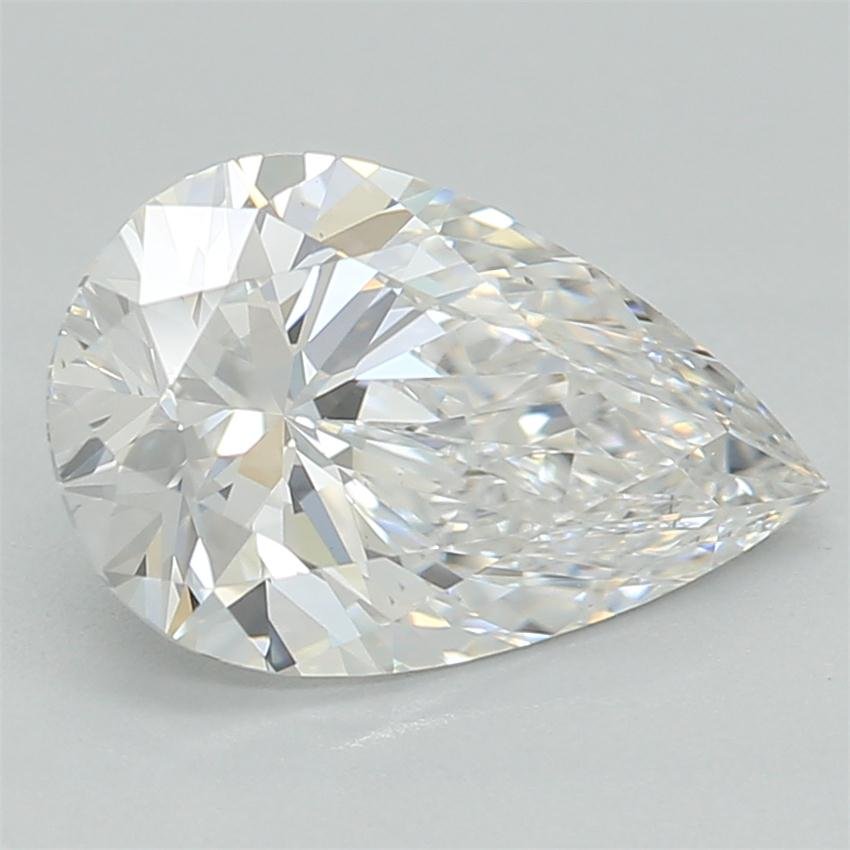 1.20ct E VS2 Rare Carat Ideal Cut Pear Lab Grown Diamond