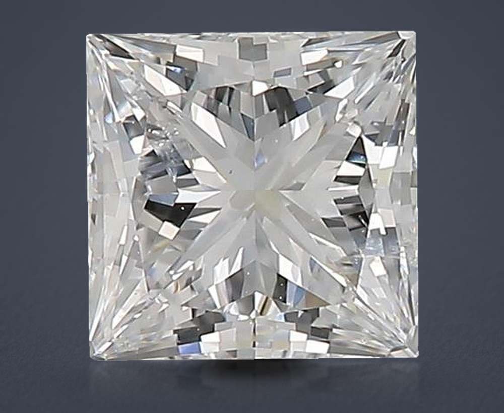 1.00 Carat Princess Natural Diamond
