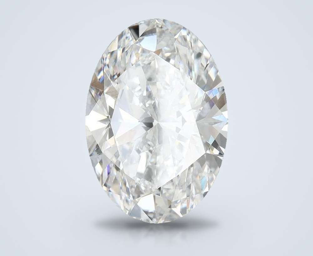 5.81 Carat Oval Lab Diamond
