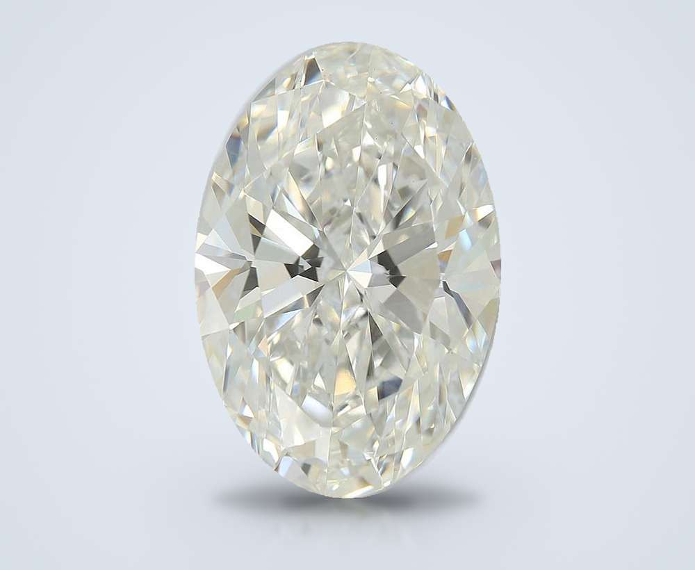 5.52 Carat Oval Lab Diamond