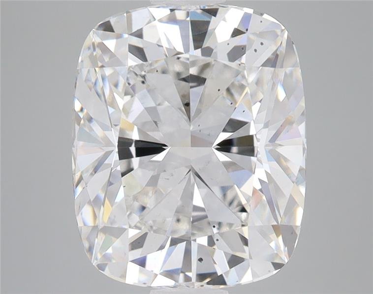 5.37ct F SI1 Rare Carat Ideal Cut Cushion Lab Grown Diamond