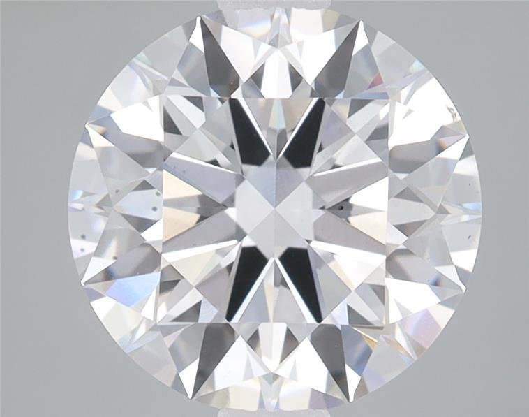 2.58ct E SI1 Rare Carat Ideal Cut Round Lab Grown Diamond