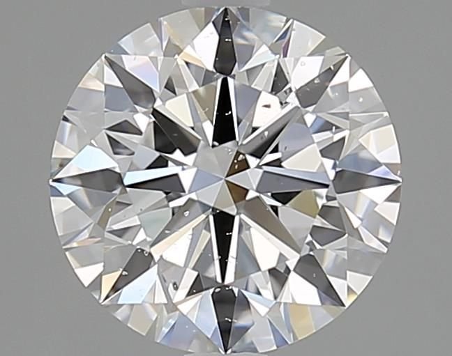 2.06ct D SI2 Rare Carat Ideal Cut Round Diamond