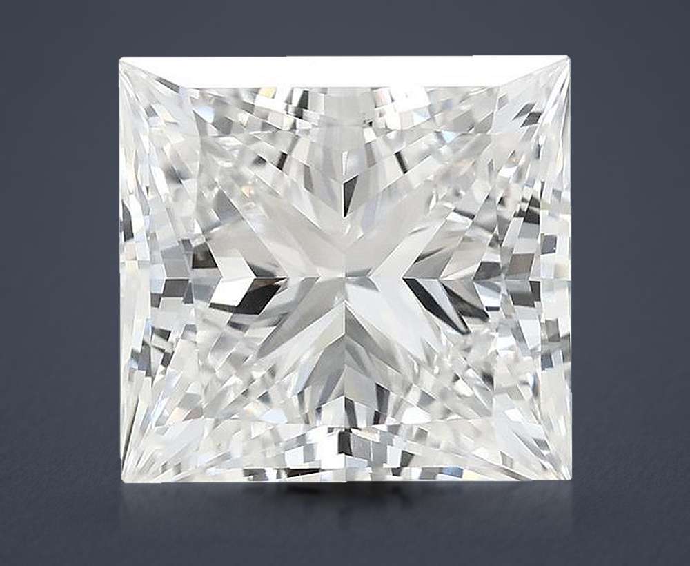 4.59 Carat Princess Lab Diamond