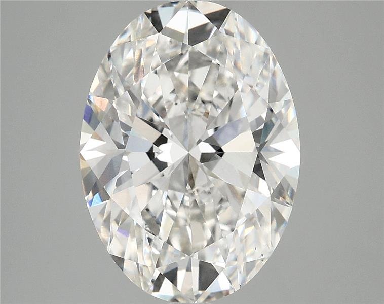 3.85 Carat Oval Lab Diamond