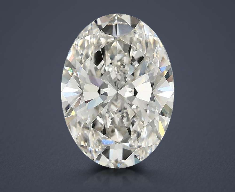 2.53 Carat Oval Lab Diamond
