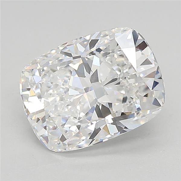 2.31ct E VVS2 Rare Carat Ideal Cut Cushion Lab Grown Diamond