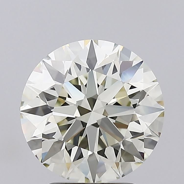 3.03ct K VVS1 Rare Carat Ideal Cut Round Diamond