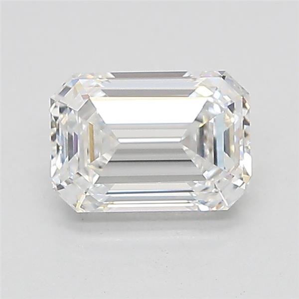 1.12ct D VVS2 Rare Carat Ideal Cut Emerald Lab Grown Diamond