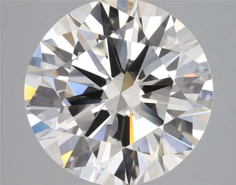 3.01ct J VVS2 Rare Carat Ideal Cut Round Diamond