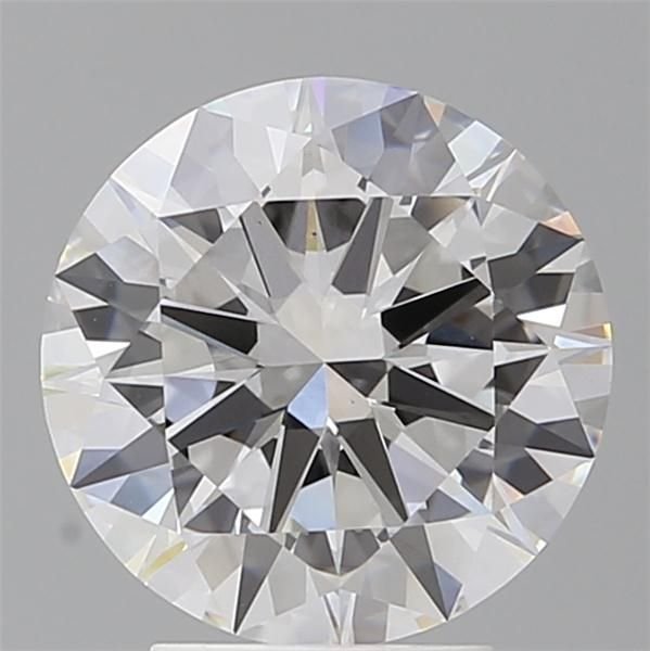 3.40 Carat Round Lab Diamond