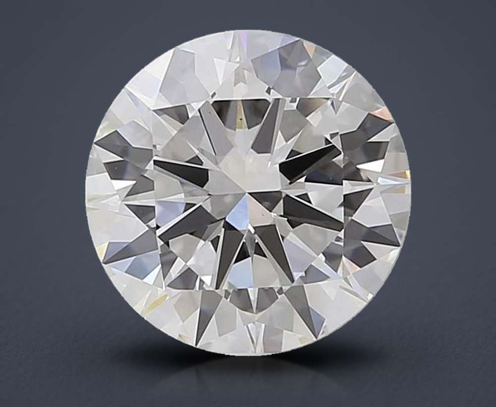 3.40 Carat Round Lab Diamond