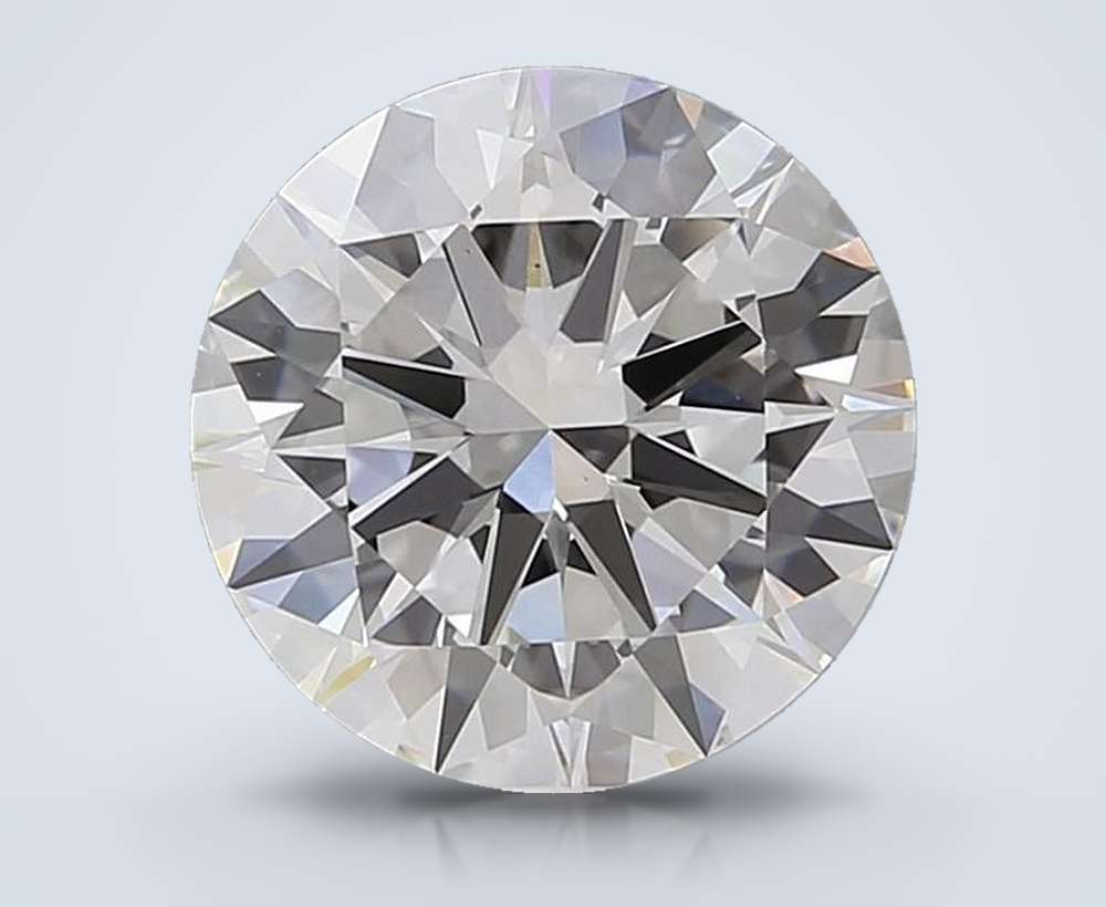 3.40 Carat Round Lab Diamond