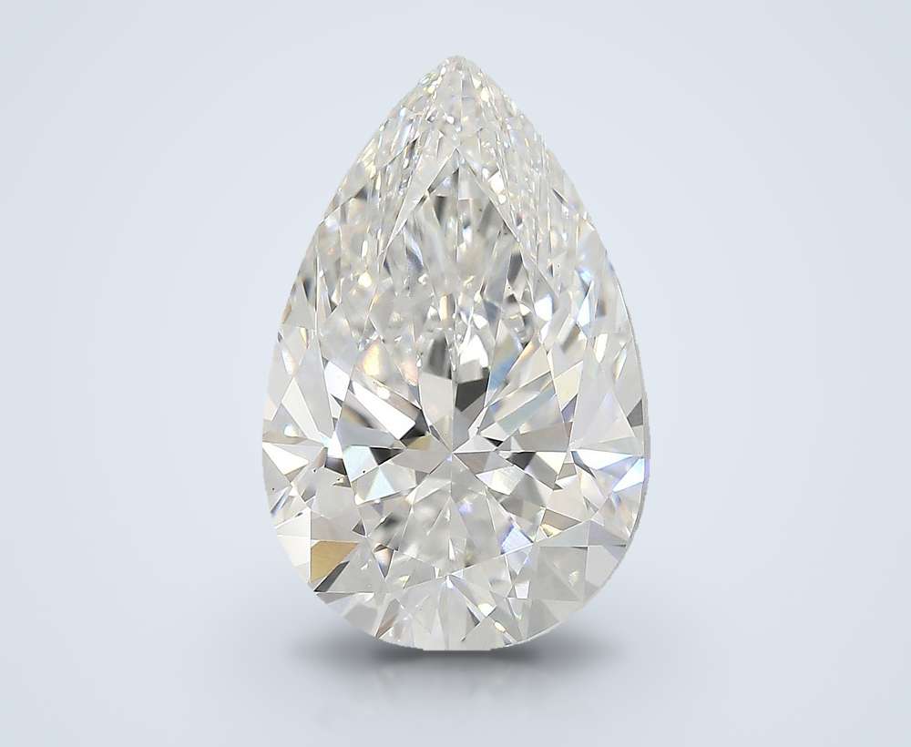 7.22 Carat Pear Lab Diamond
