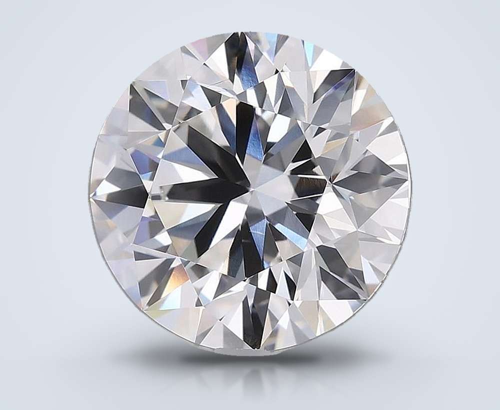 3.08 Carat Round Lab Diamond