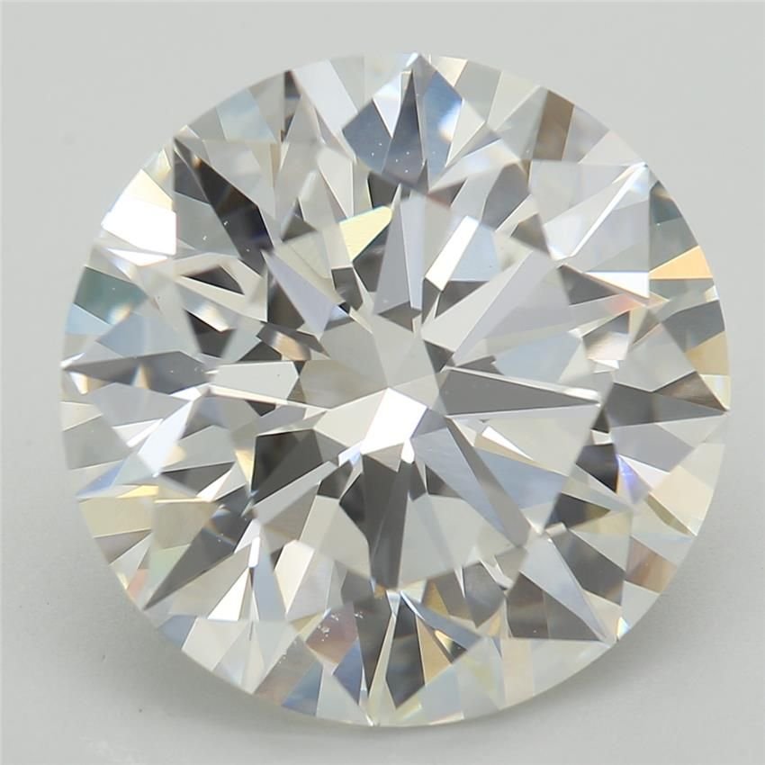 5.29ct F VS1 Rare Carat Ideal Cut Round Lab Grown Diamond