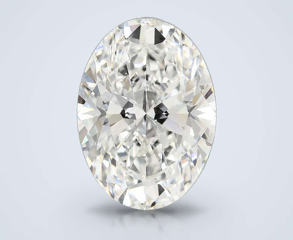 11.12 Carat Oval Lab Diamond