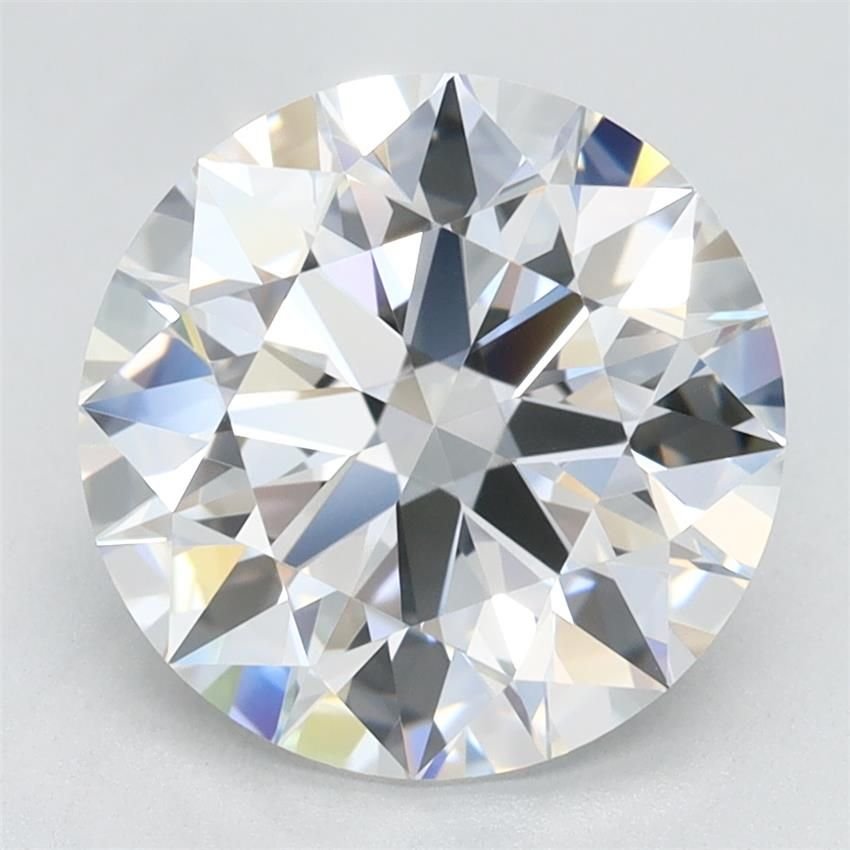 2.87ct E VVS1 Rare Carat Ideal Cut Round Lab Grown Diamond