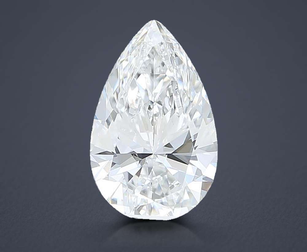 2.08 Carat Pear Lab Diamond