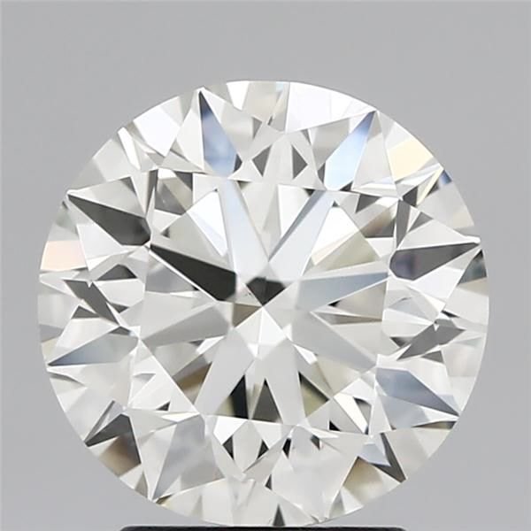 2.71ct J VS2 Excellent Cut Round Diamond