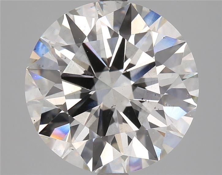 4.71ct I SI1 Rare Carat Ideal Cut Round Lab Grown Diamond