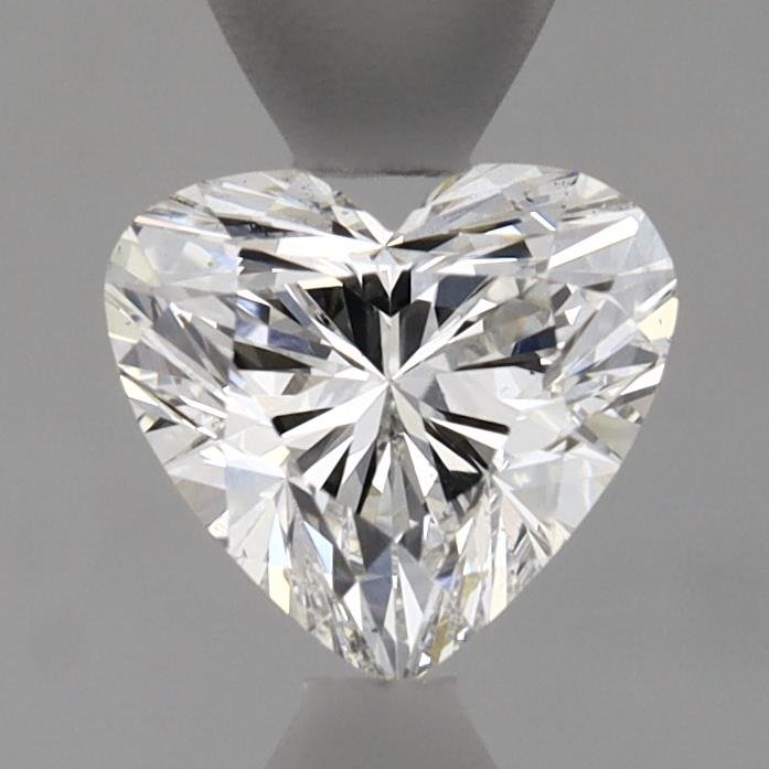 0.91ct F VS2 Rare Carat Ideal Cut Heart Lab Grown Diamond