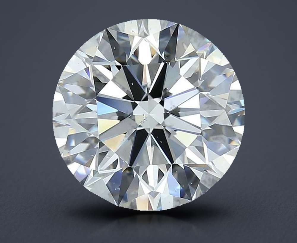5.68 Carat Round Natural Diamond