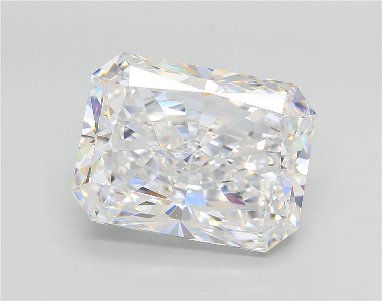 10.02ct E VS1 Rare Carat Ideal Cut Radiant Lab Grown Diamond