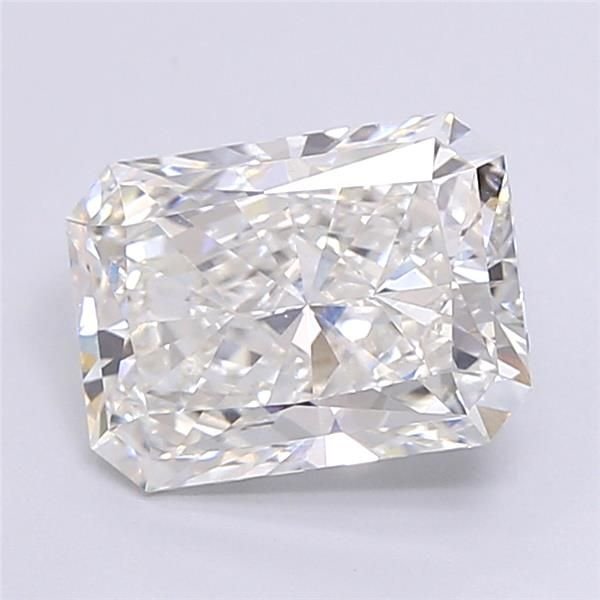 2.74ct F VS1 Rare Carat Ideal Cut Radiant Lab Grown Diamond