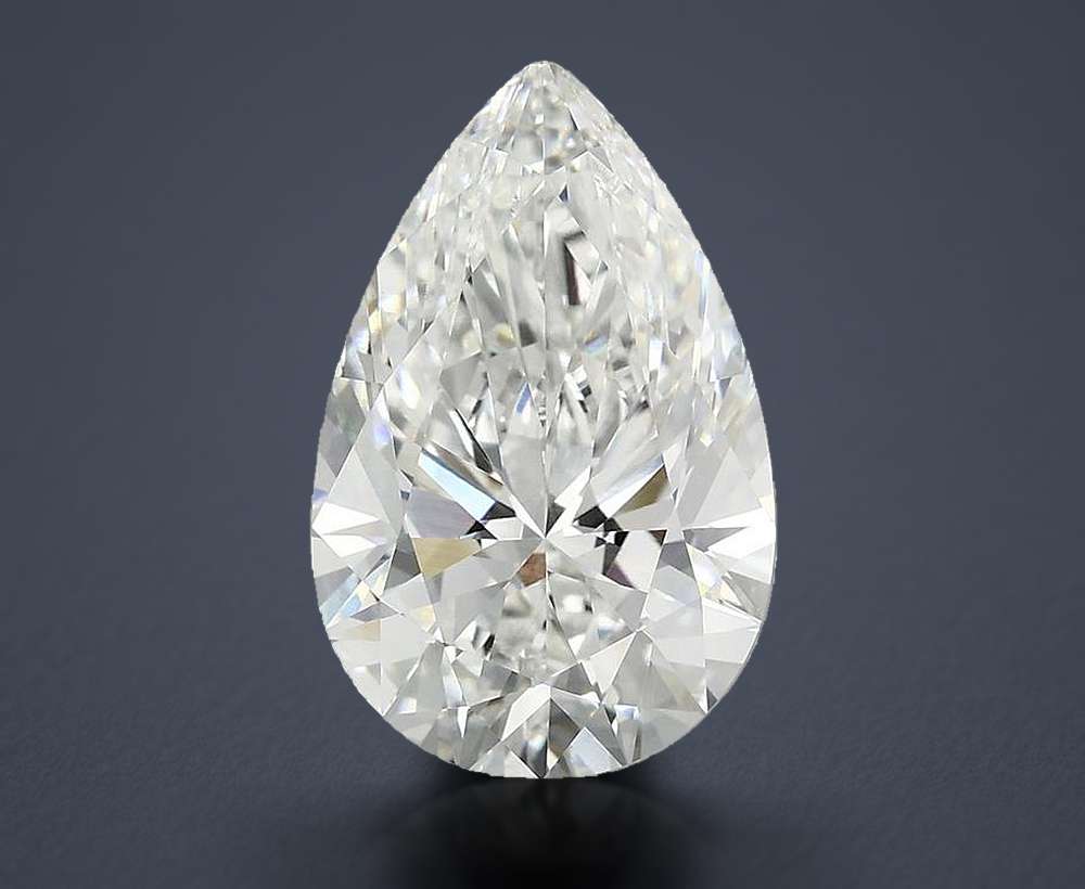 4.78 Carat Pear Lab Diamond