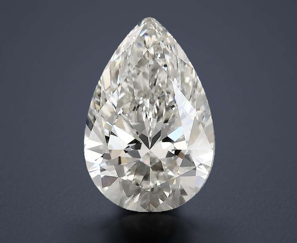 3.09 Carat Pear Lab Diamond