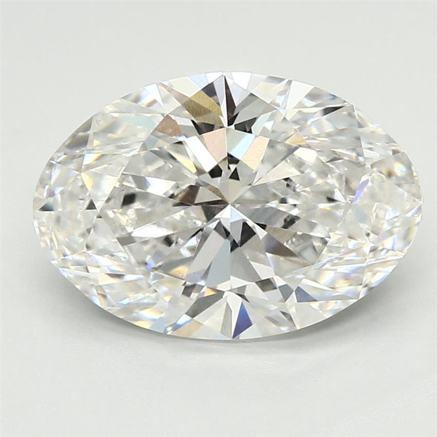 3.25ct F VS1 Excellent Cut Oval Lab Grown Diamond