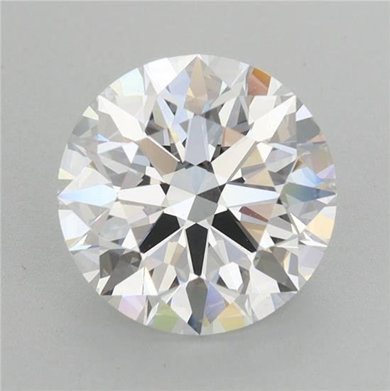 3.07ct D IF Rare Carat Ideal Cut Round Lab Grown Diamond