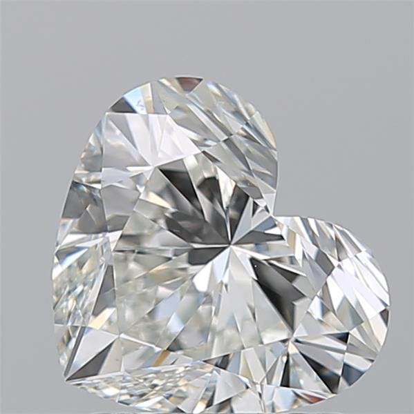 1.71ct I SI1 Rare Carat Ideal Cut Heart Diamond