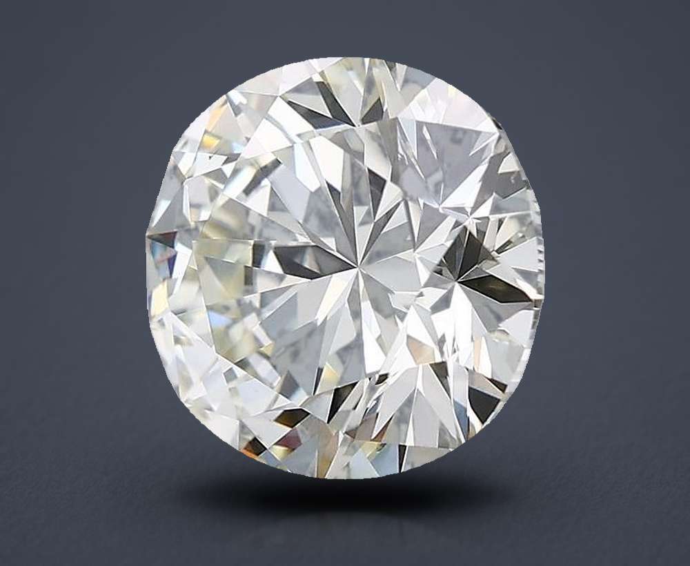 4.09 Carat Round Natural Diamond