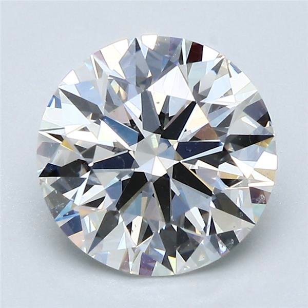 2.45ct H VS2 Excellent Cut Round Diamond